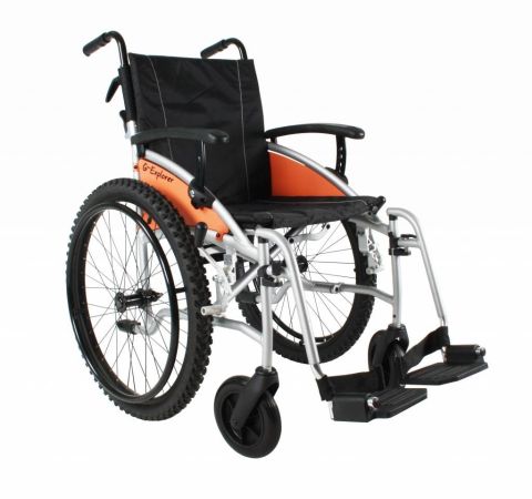 Van Os Medical Excel G Explorer Folding Self Propelled Wheelchair