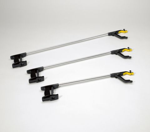 Handi-Reacher shown in 3 sizes