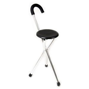 Lightweight Folding Seat and Walking Stick