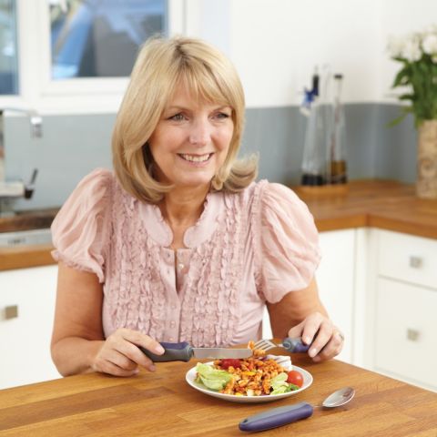 Newstead Cutlery in use at the dining table