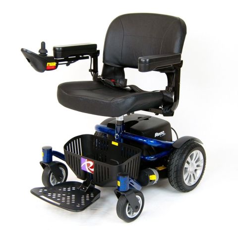 roma-medical-reno-elite-blue-electric-wheelchair